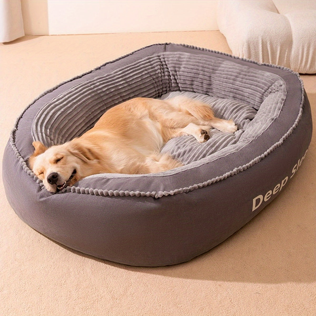 Dog Bed Cushion with Soft, Warm & Durable