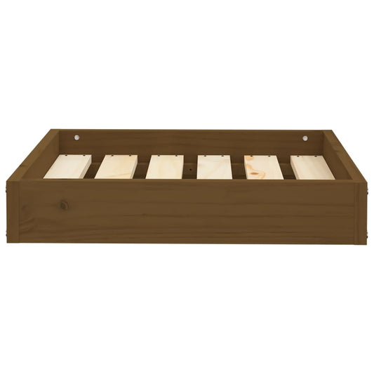 vidaXL Dog Bed Dog Sofa Bed Pet Couch Seat with Wooden Frame Solid Wood Pine