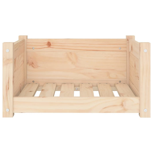 NNEVL Dog Bed 55.5x45.5x28 cm Solid Pine Wood