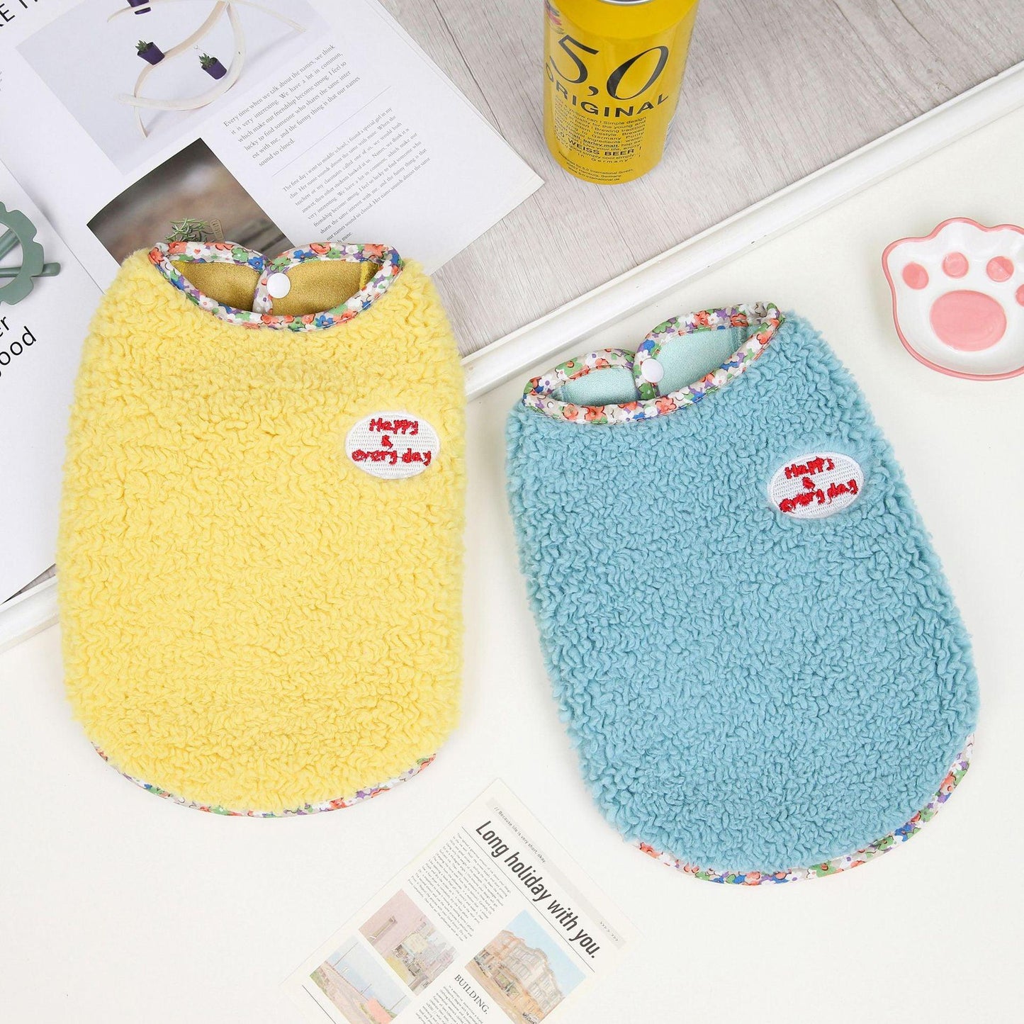 Cozy Canine Autumn/Winter Vest For Small Dogs